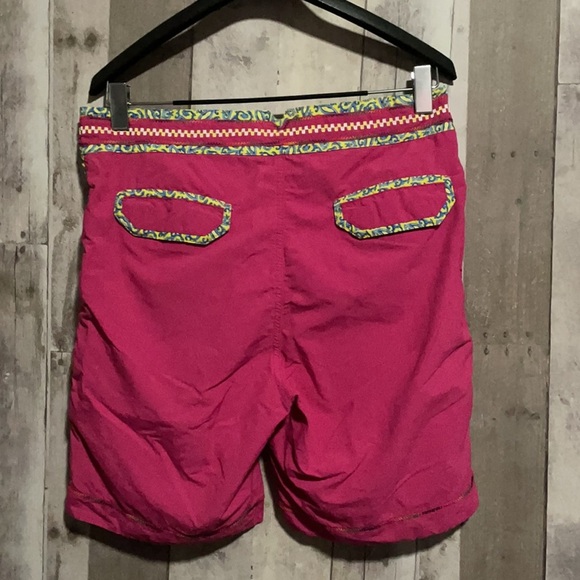 Robert Graham Men’s Bright Pink Swim Trunks - Picture 5 of 6